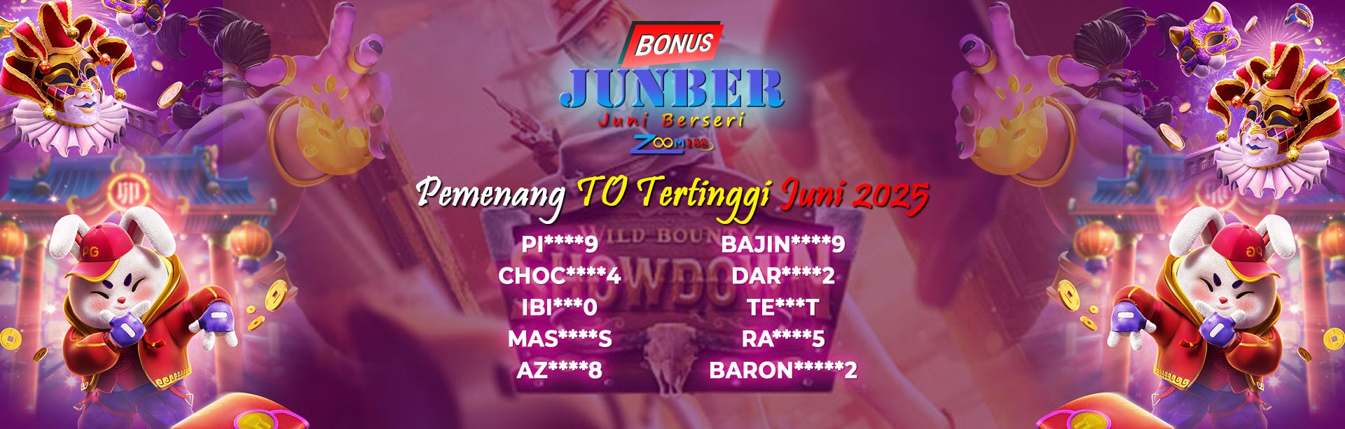 TO TERTINGGI BULAN JUNI ZOOM188