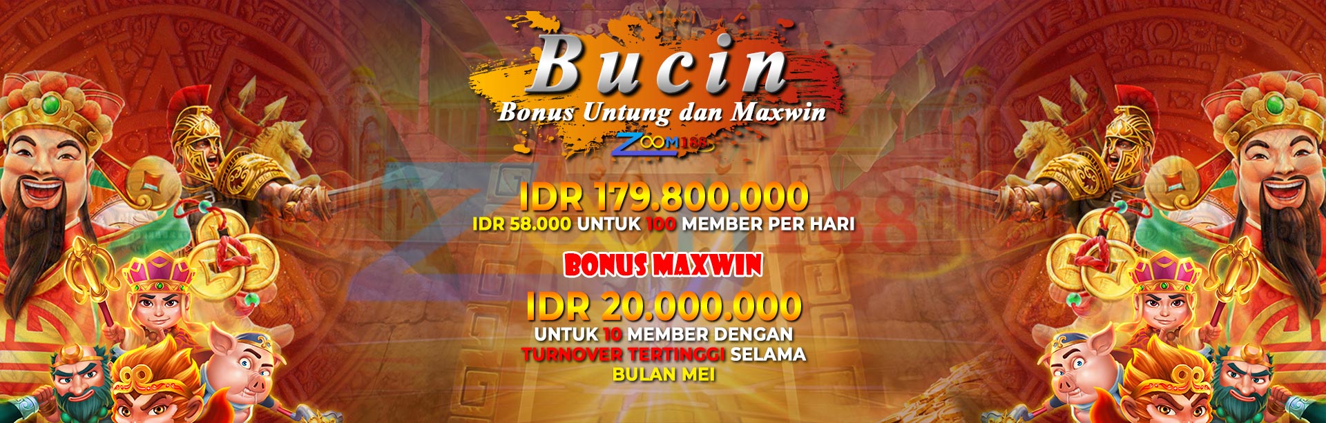 PROMO BUCIN ZOOM188