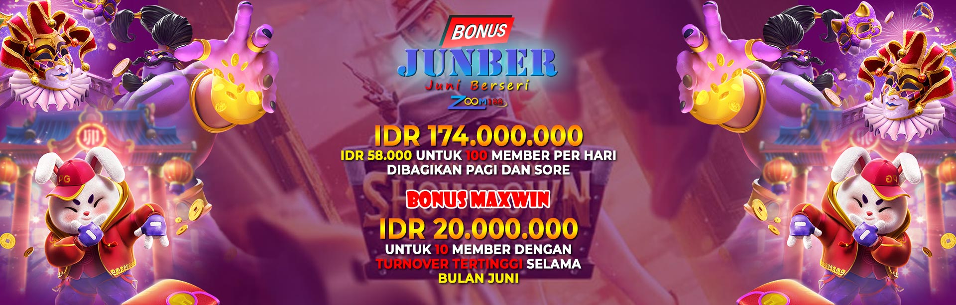 PROMO JUNBER ZOOM188