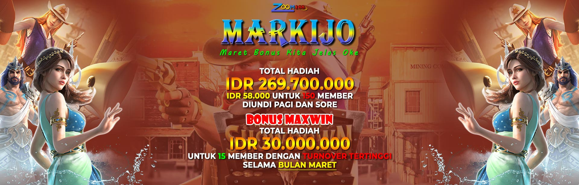 BONUS MARET MARKIJO ZOOM188