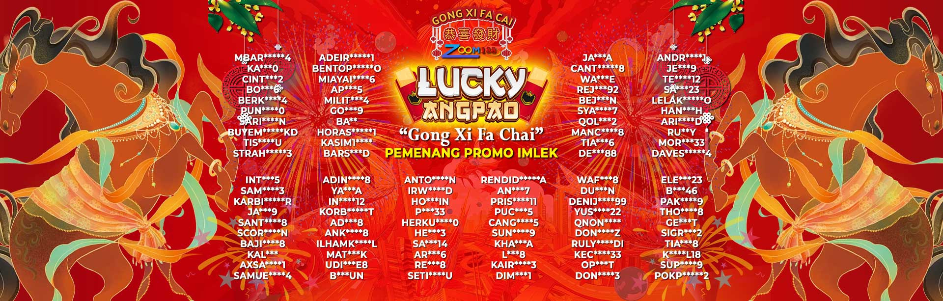 WINNER LUCKY  ANGPAO ZOOM188