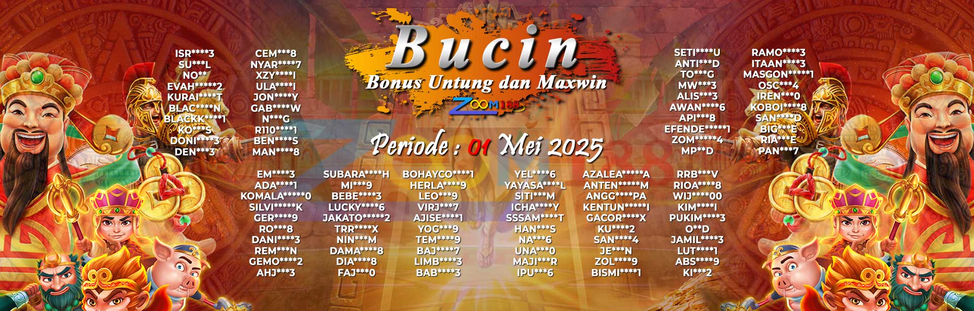 WINNER BONUS BUCIIN ZOOM188
