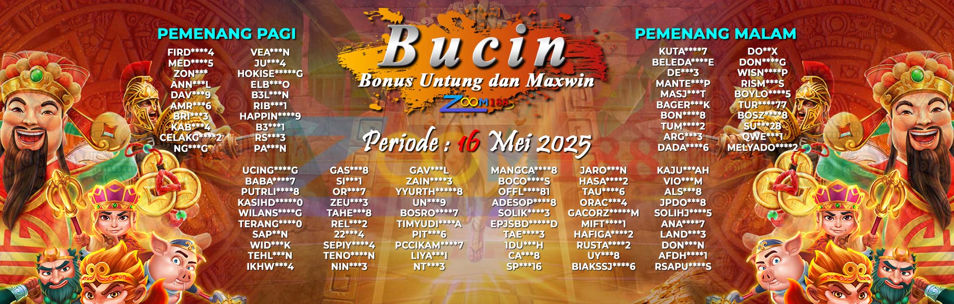 WINNER BONUS BUCIIN ZOOM188