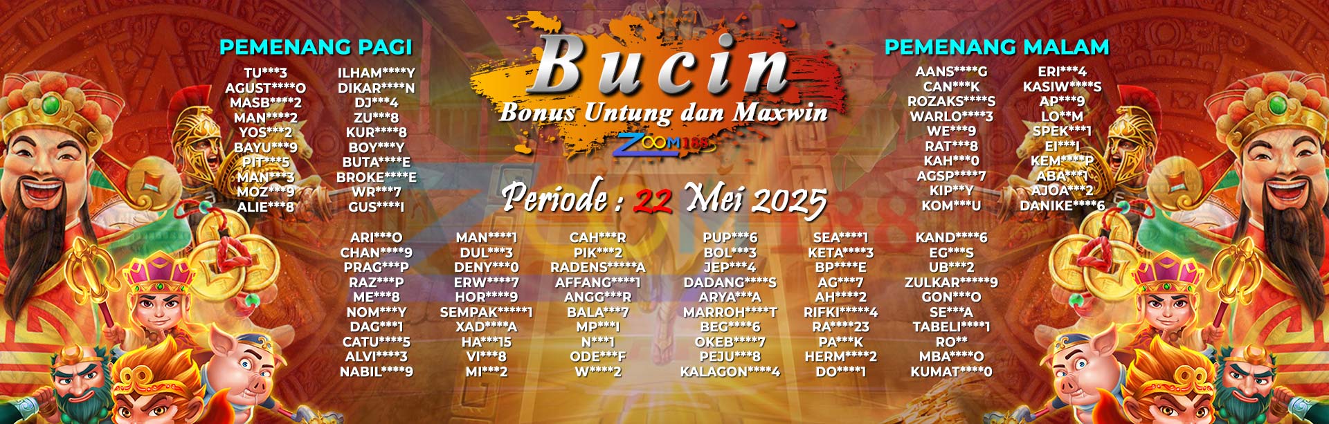WINNER BONUS BUCIIN ZOOM188