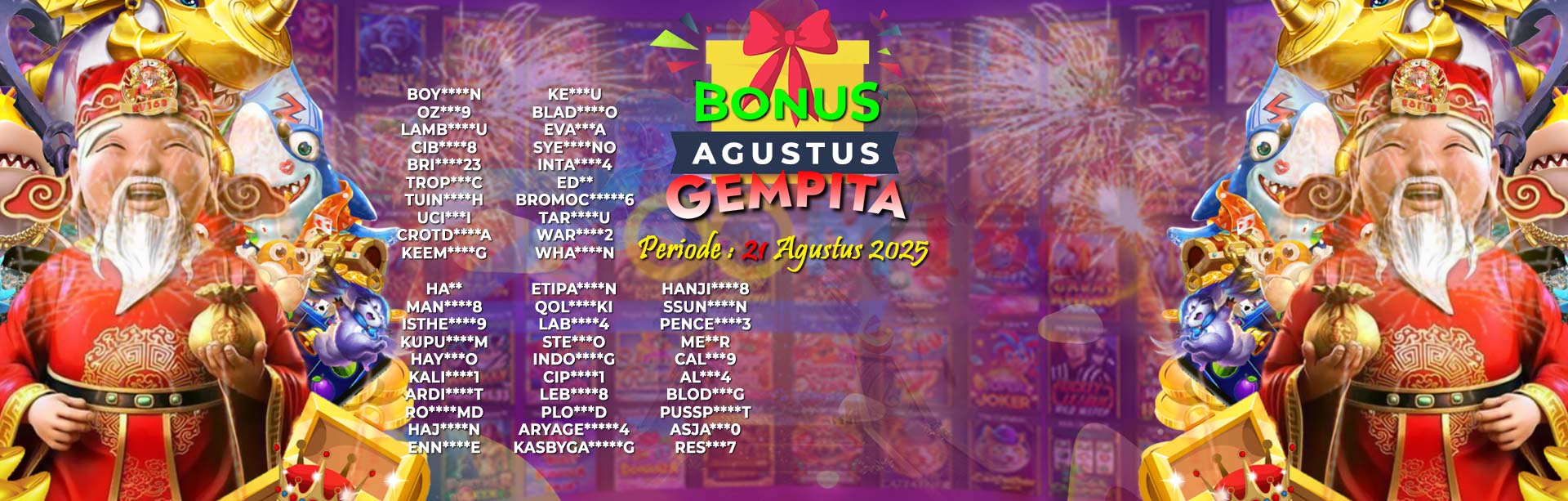 WINNER AGUSTUS GEMPITA ZOOM188