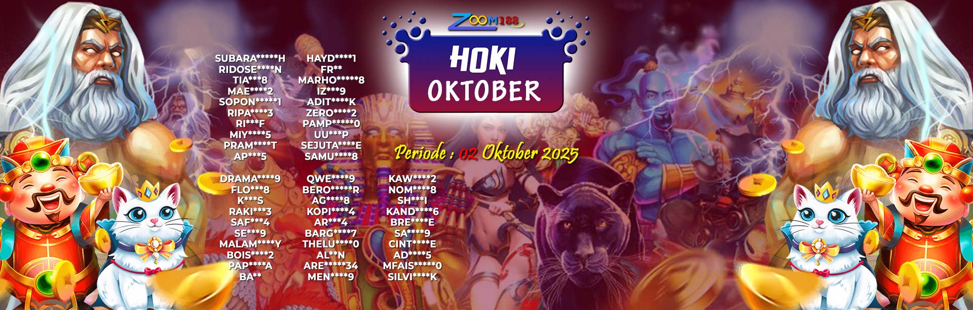 WINNER HOKI OKTOBER ZOOM188