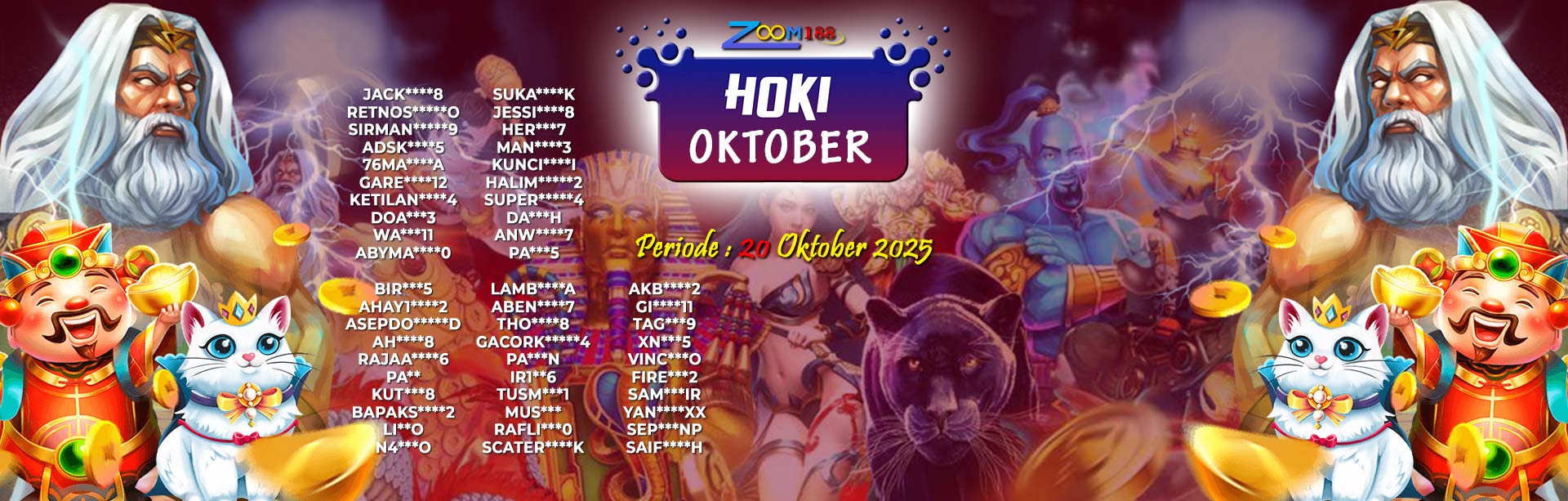 WINNER HOKI OKTOBER ZOOM188