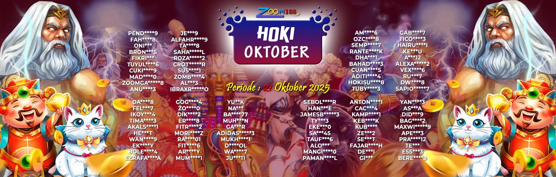 WINNER HOKI OKTOBER ZOOM188
