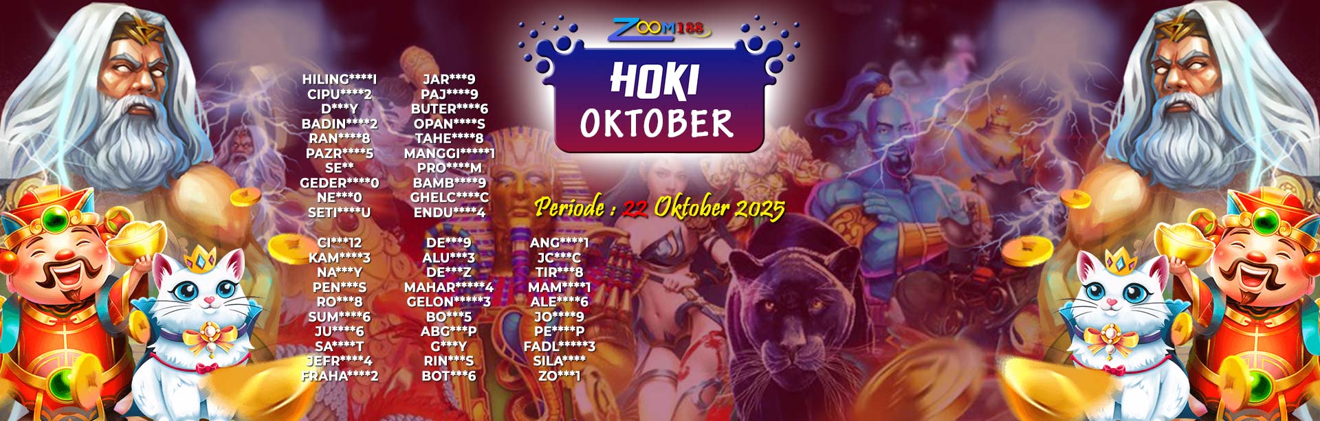 WINNER HOKI OKTOBER ZOOM188
