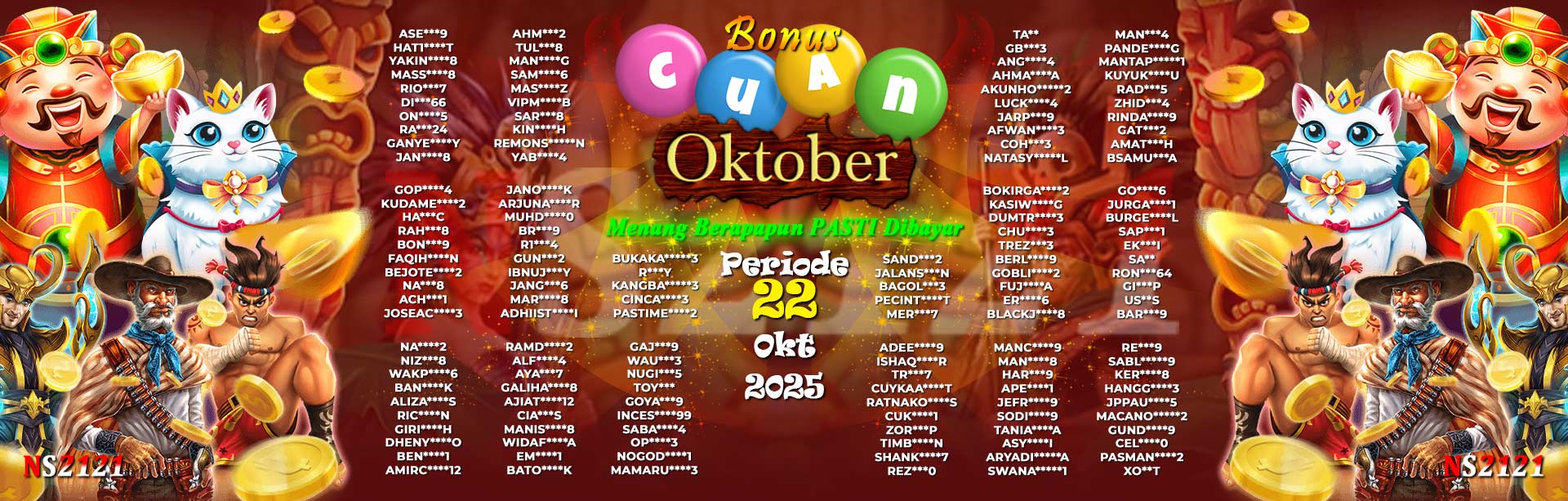 WINNER HOKI OKTOBER ZOOM188