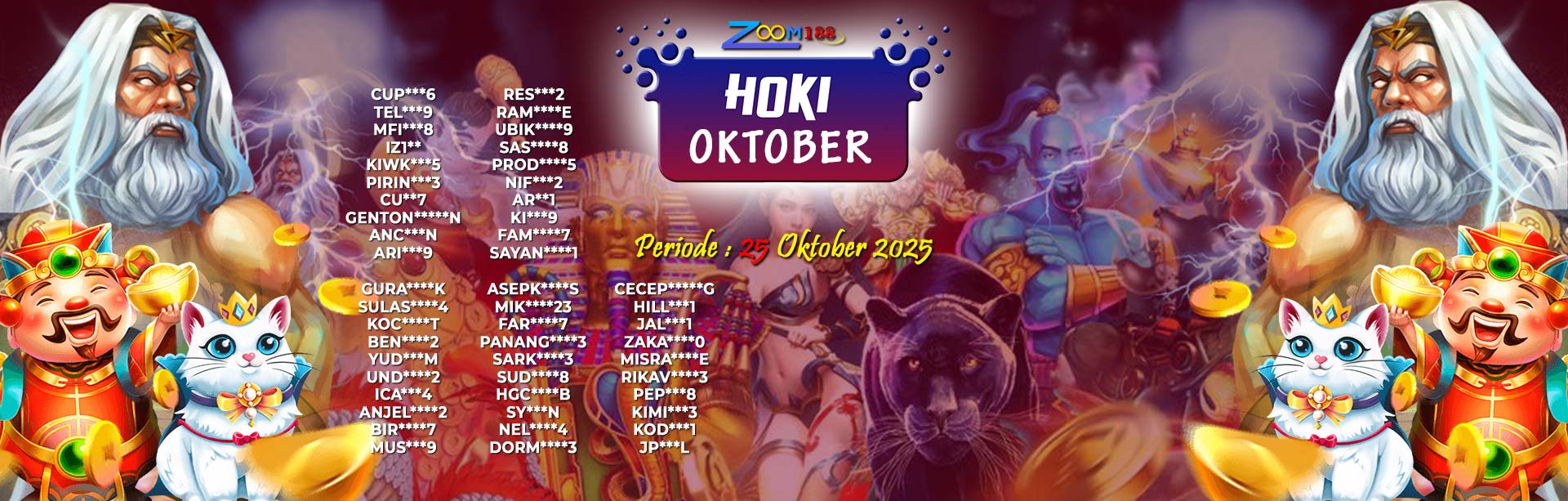WINNER HOKI OKTOBER ZOOM188