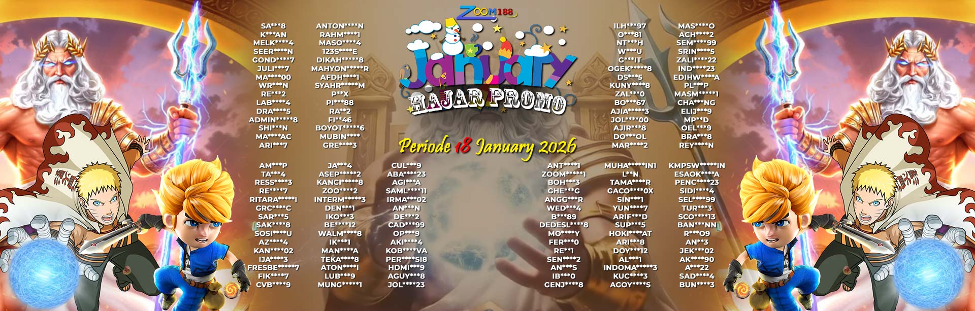 WINNER JANUARI HAJAR PROMO ZOOM188
