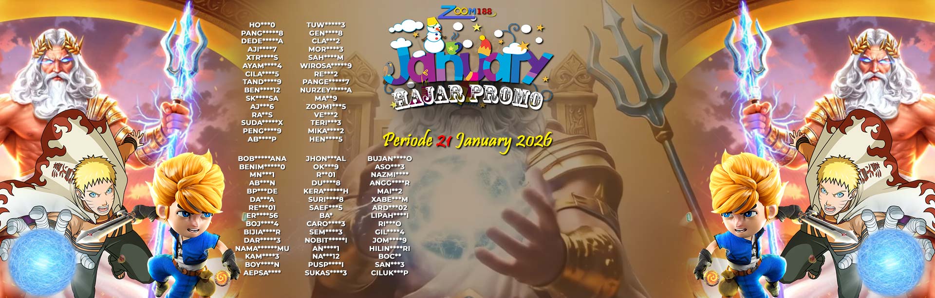 WINNER JANUARI HAJAR PROMO ZOOM188