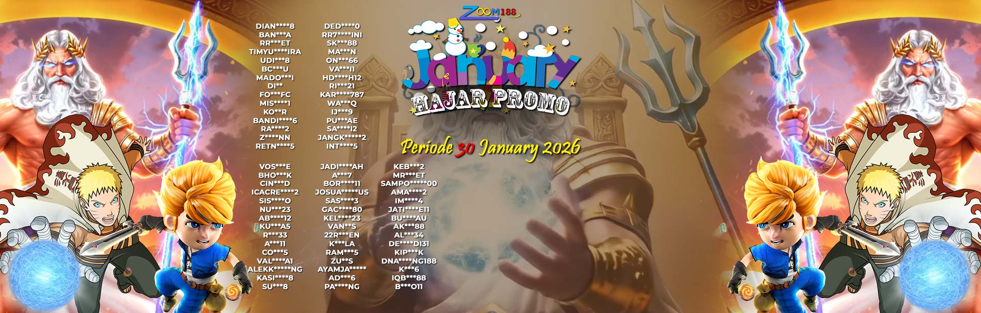 WINNER JANUARI HAJAR PROMO ZOOM188