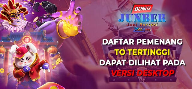 TO TERTINGGI BULAN JUNI ZOOM188
