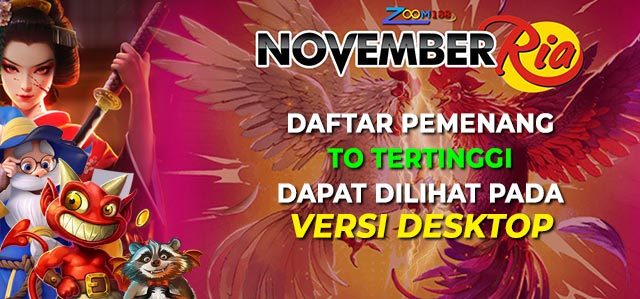 TO TERTINGGI BULAN NOVEMBER ZOOM188