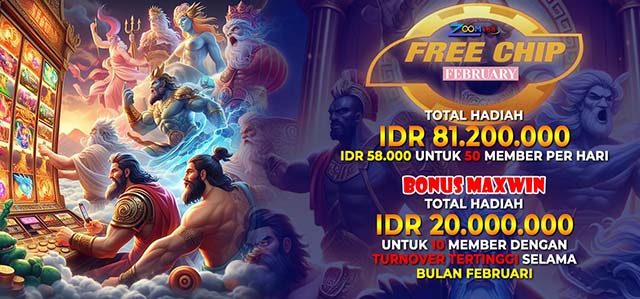 PROMO FREECHIP FEBRUARY ZOOM188