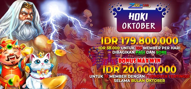 BONUS HOKI OKTOBER ZOOM188