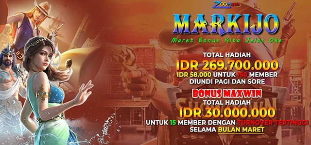 BONUS MARET MARKIJO ZOOM188