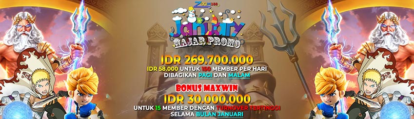 PROMO JANUARI HAJAR PROMO ZOOM188