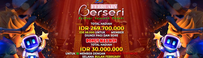PROMO FEBRUARI BERSERI ZOOM188
