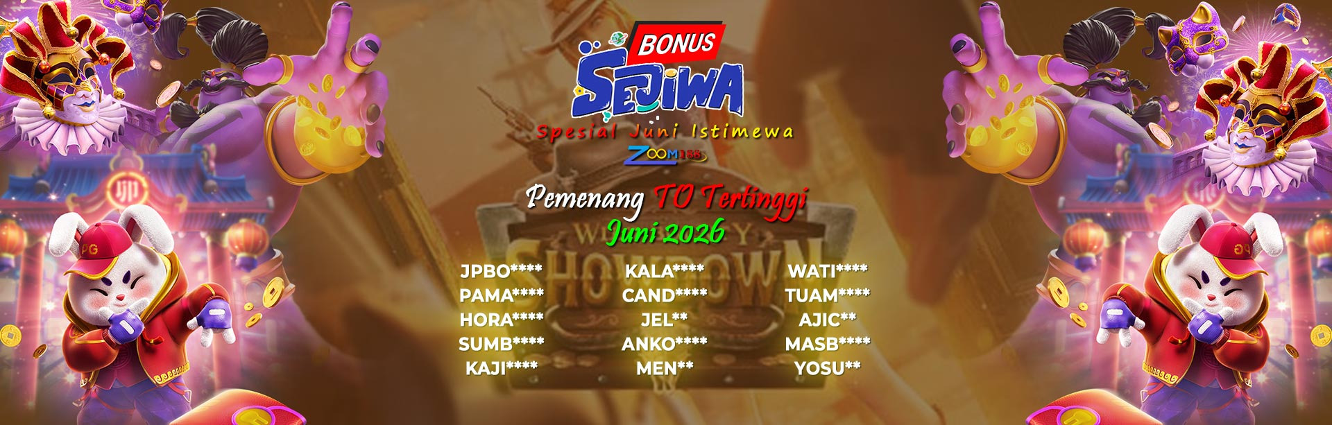 WINNER TO TERTINGGI JUNI 2026