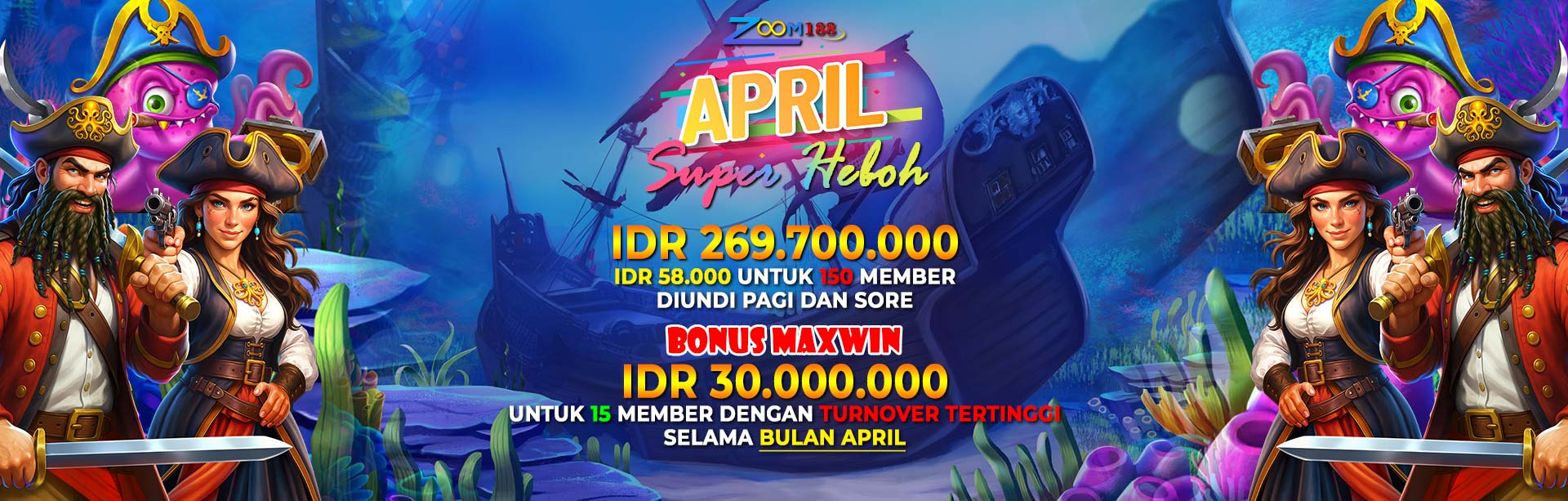 BONUS SUPER HEBOH ZOOM188