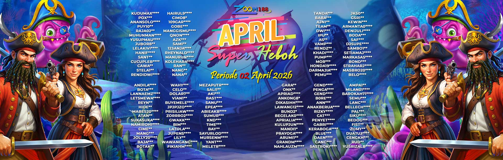 WINNER SUPER HEBOH ZOOM188