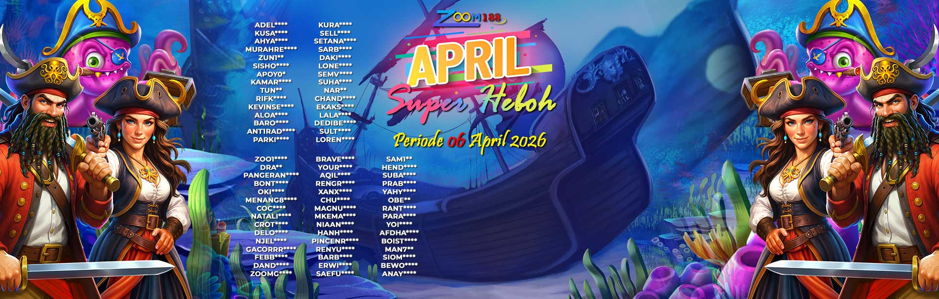 WINNER SUPER HEBOH ZOOM188