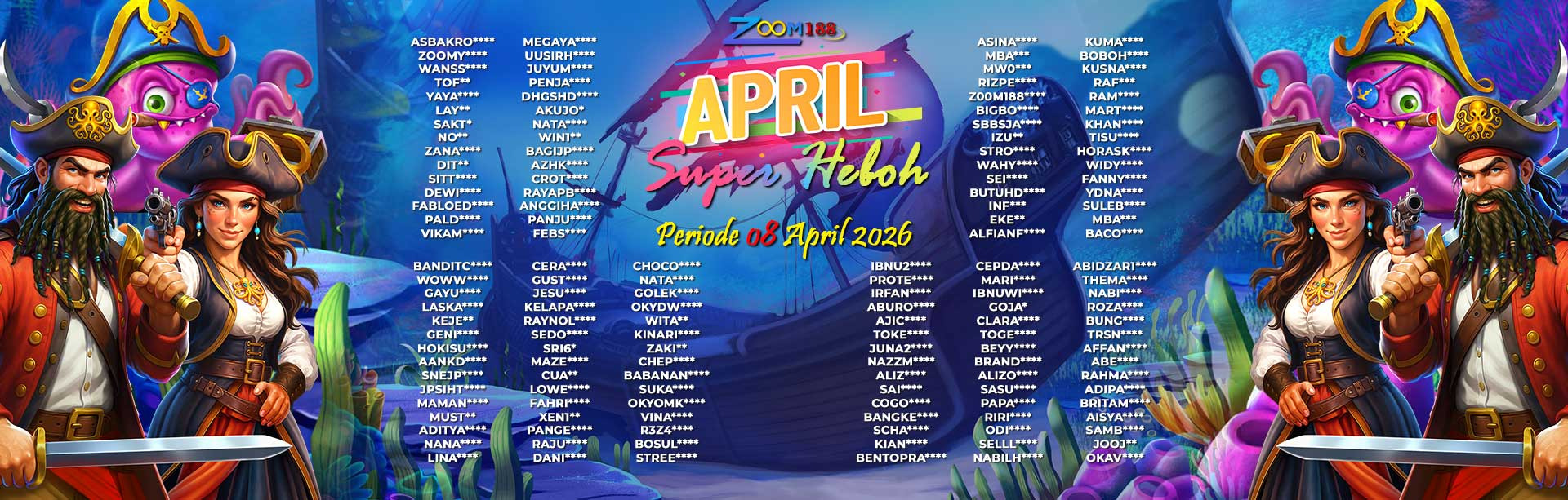 WINNER SUPER HEBOH ZOOM188