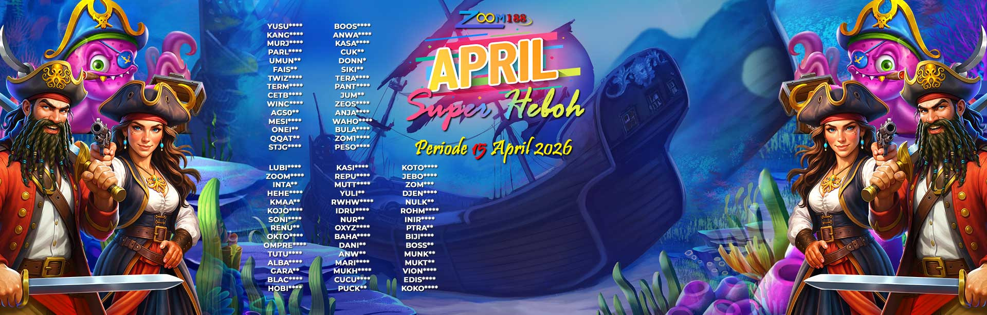 WINNER SUPER HEBOH ZOOM188