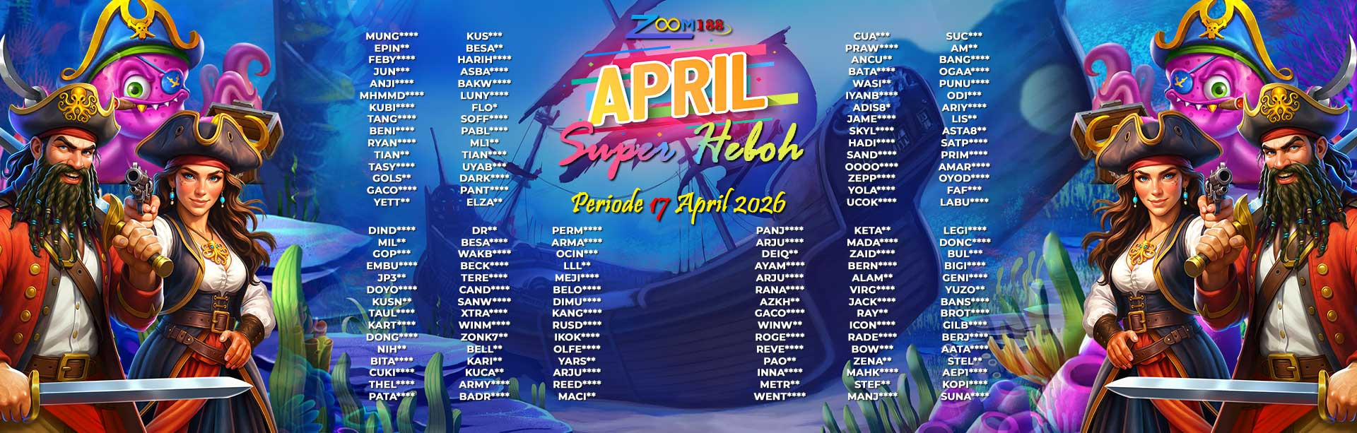 WINNER SUPER HEBOH ZOOM188