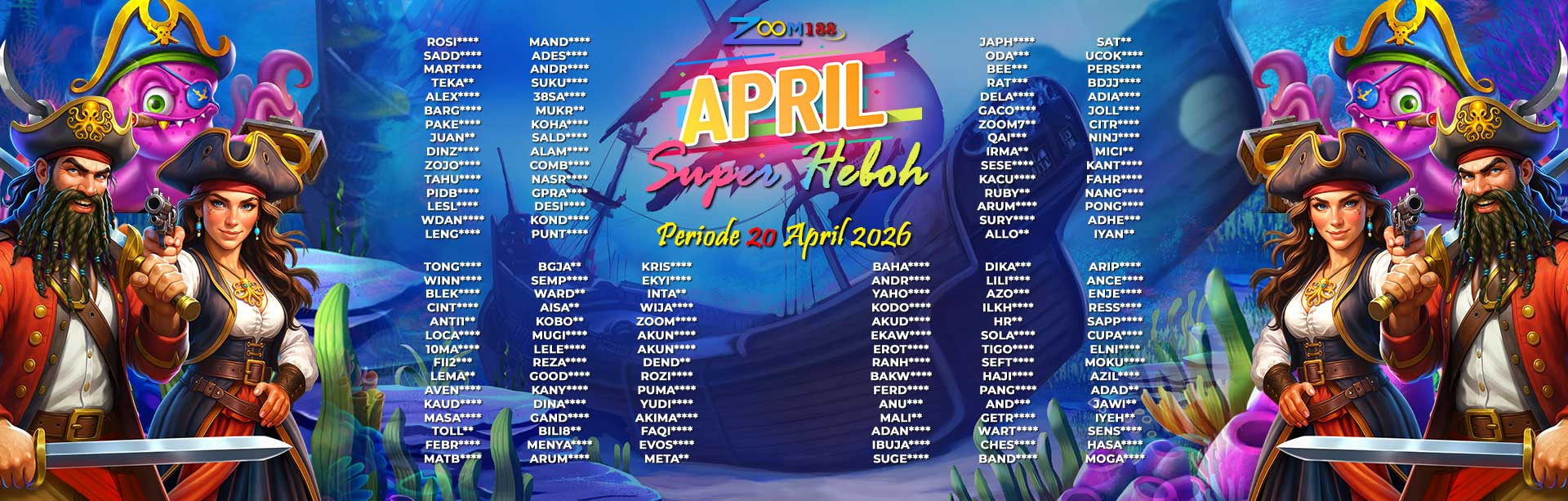 WINNER SUPER HEBOH ZOOM188