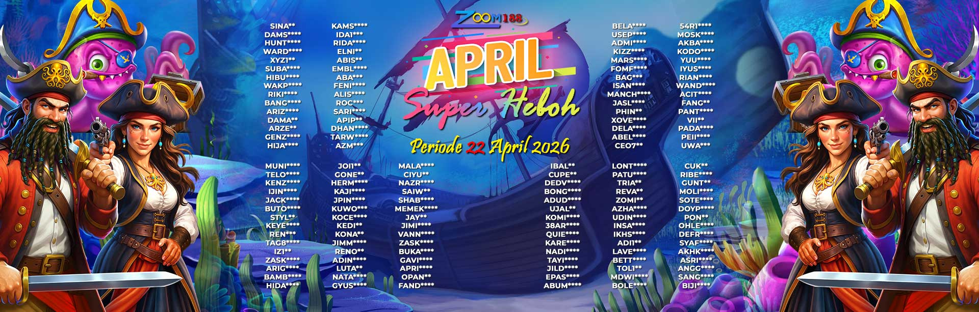 WINNER SUPER HEBOH ZOOM188