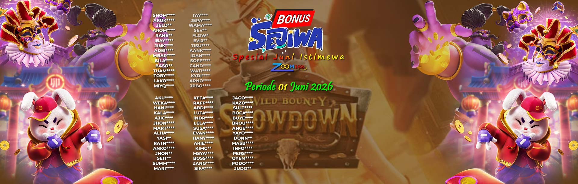 WINNER SEJIWA ZOOM188