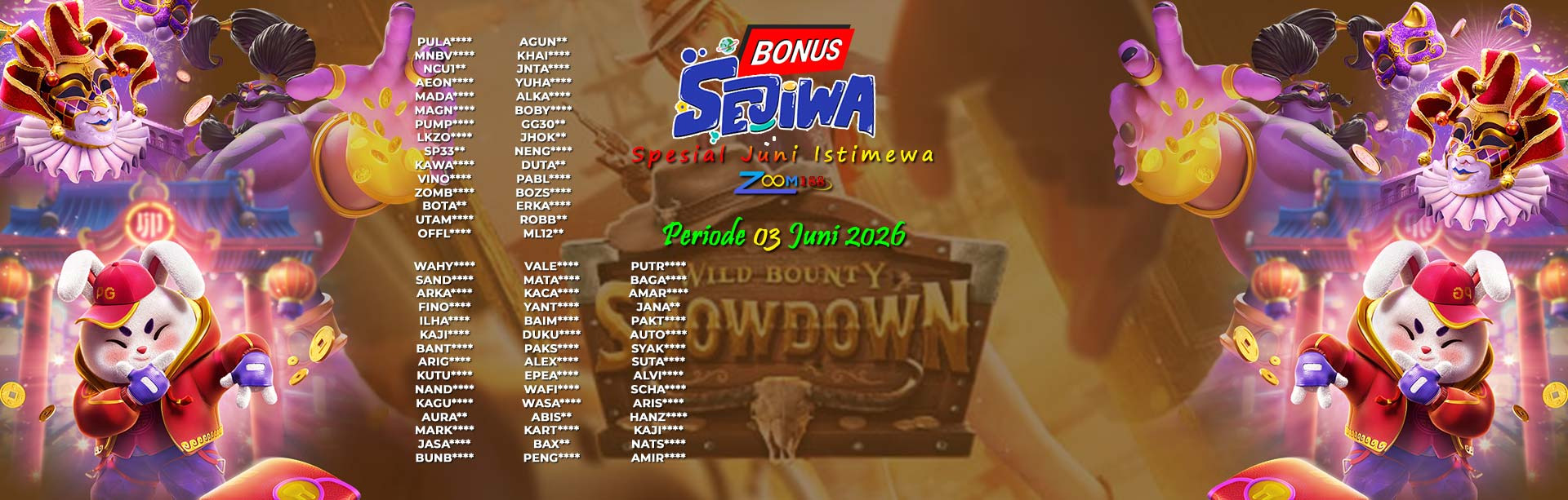 WINNER SEJIWA ZOOM188