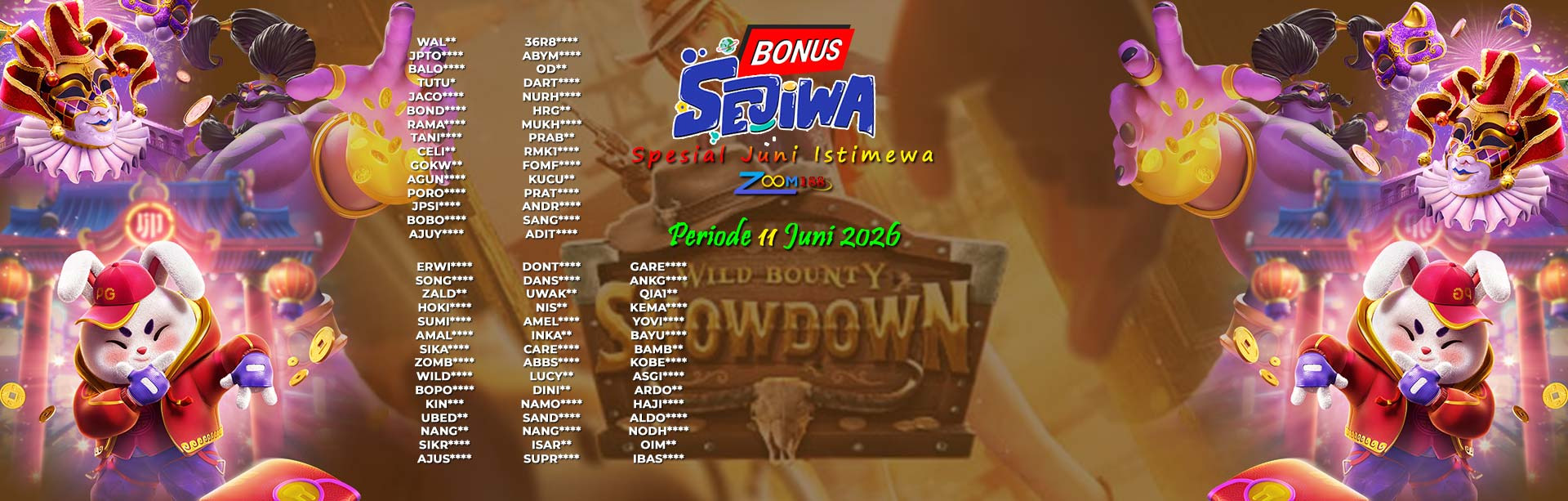 WINNER SEJIWA ZOOM188