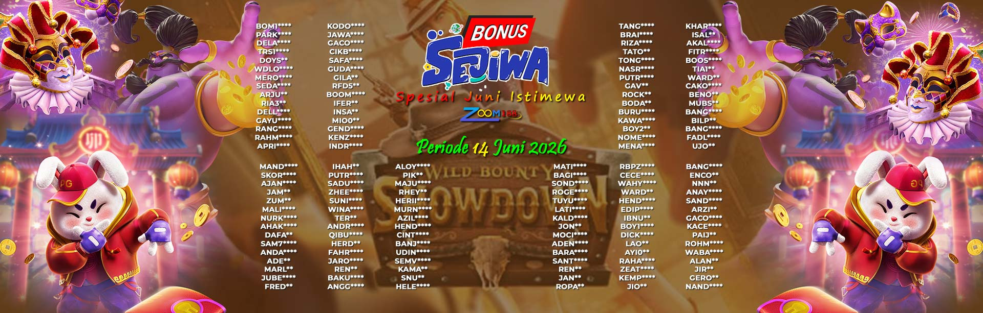 WINNER SEJIWA ZOOM188