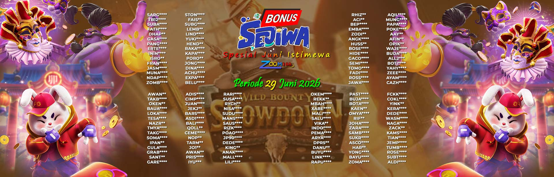 WINNER SEJIWA ZOOM188