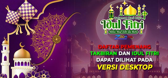WINNER TAKBIRAN DAN IDUL FITRI ZOOM188