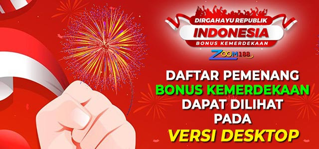 WINNER MERDEKA ZOOM188