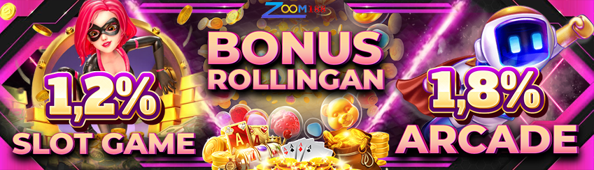 BONUS ROLLINGAN ARCADE GAMES, SPADEGAMING SLOT, SLOT GAMES