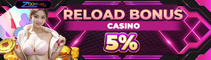 RELOAD BONUS CASINO GAMES 5%